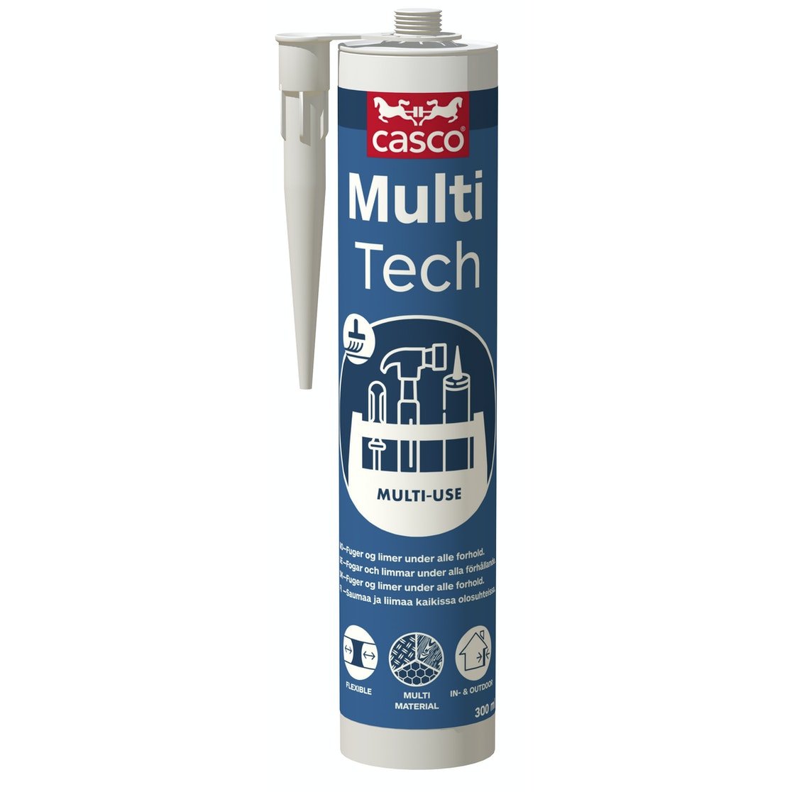 Casco Fogmassa MultiTech 300ml Elastisk Lim Fogmassa - Sanojtape SE