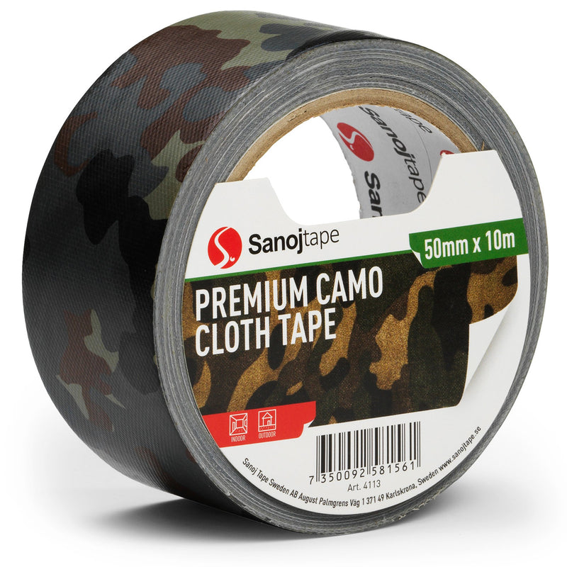 Kamouflagetejp Camo Tejp 50mm x 10m Premium - Sanojtape SE